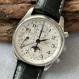 一口价[9.8新]浪琴名匠八针月相L2.673.4.78.3自动机械男表