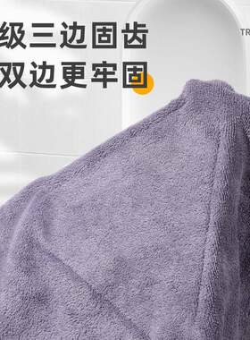 新款洗脸巾三角拖把免脏手拆布三角拖把懒人免手洗鲨鱼夹三角拖把