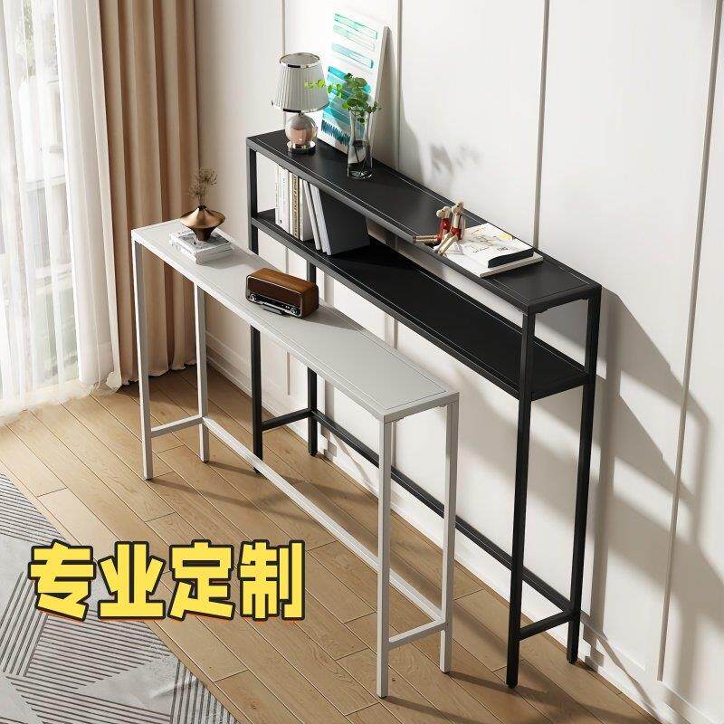 沙发后置物架铁艺暖气片落地客厅靠墙架 卧室床头长条夹缝置物架