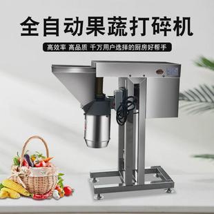 厂家直销大型果蔬切碎机 生姜大蒜辣椒切碎机 菜馅机 芋头打泥机