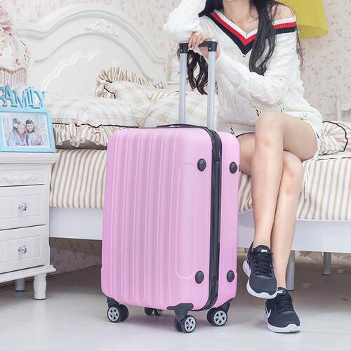 高档韩版20寸行李小箱女24寸万向轮8拉杆箱26旅行大容量2密箱码皮