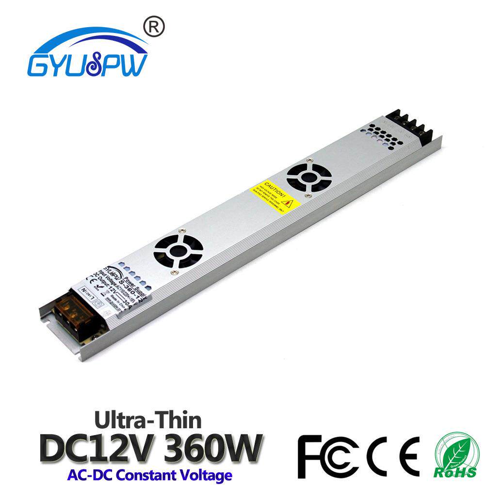 LED超薄开关电源 拉布灯箱电源12V360W直流电源AC220V转DC12V驱动