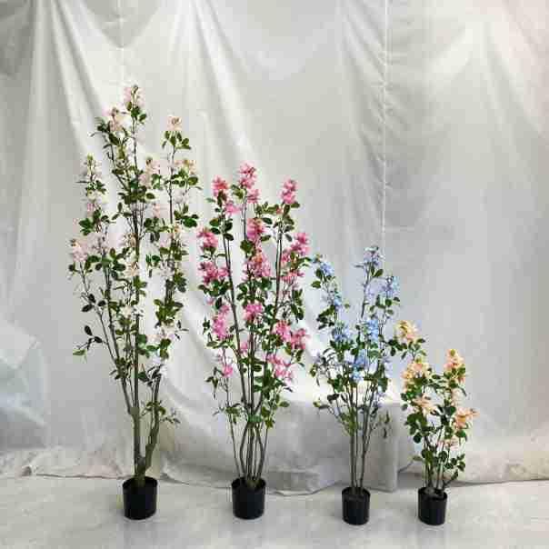 栀子花假花绢花家居装饰客厅餐桌插花花艺摆设婚庆落地盆栽