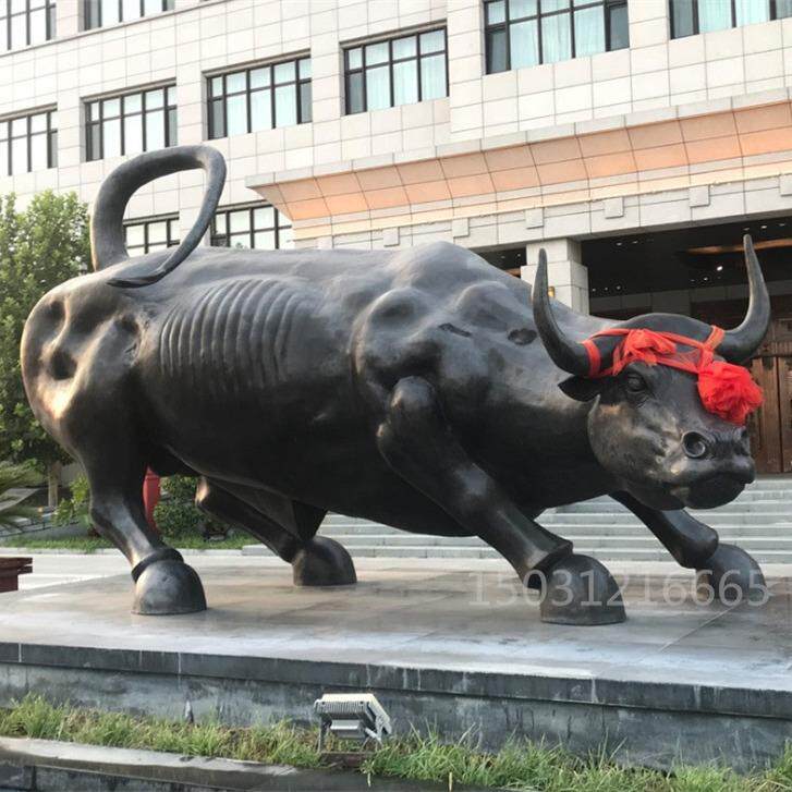 中式铜狮子雕塑中国传统门口摆件户外酒店企业广场威严