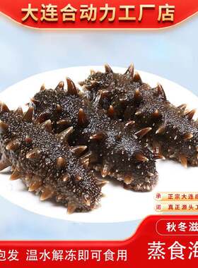 开袋即食即食海参热销装好吃营养蒸食海参 大连即食海参15-18头