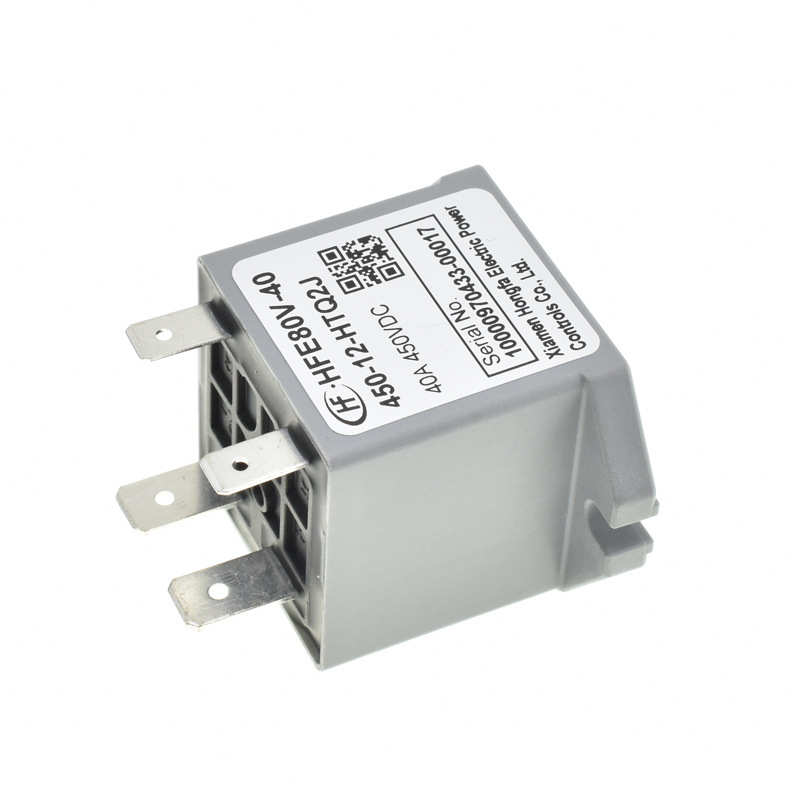 宏发继电器HFE80-40-450-12-HTQ2J 40A 450v汽车继电器 一组常开