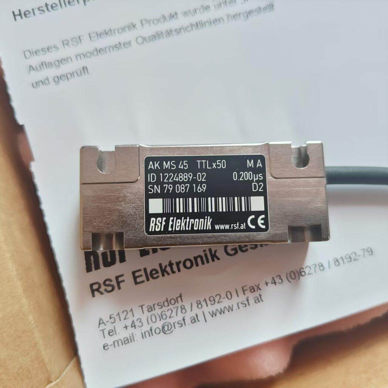 光栅尺读数头AKMS45TTLX50奥地利生产精度苏州昆山无锡