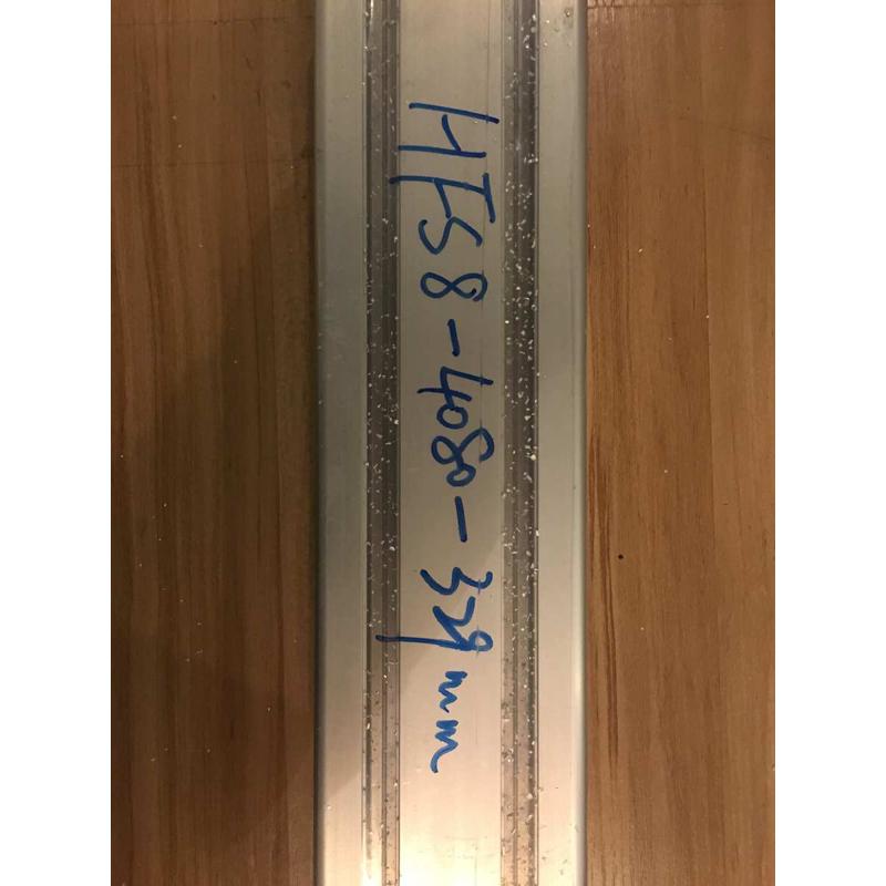 工业铝型材欧标4080米思铝型材HFS8-40*80*329mm铝材管铝合金型材