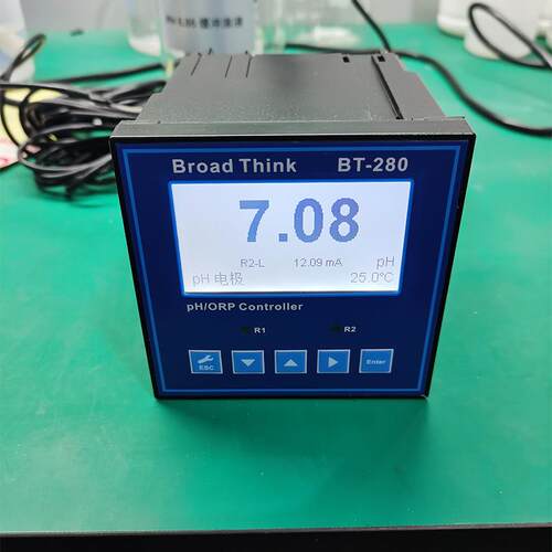 Broadthink单表BT-280型PH水质自动分析仪工业在线PH/ORP控制器