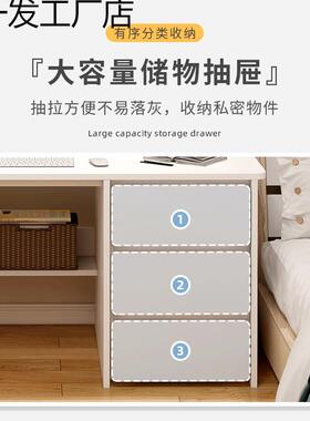 电脑桌式用办学公桌现代简约DB1S-129带抽屉书桌桌椅组合卧家室学