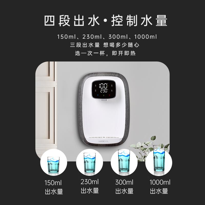 LUCKBOIL乐开宝管线机管线机家用壁挂式饮水机直饮机净水器一体机