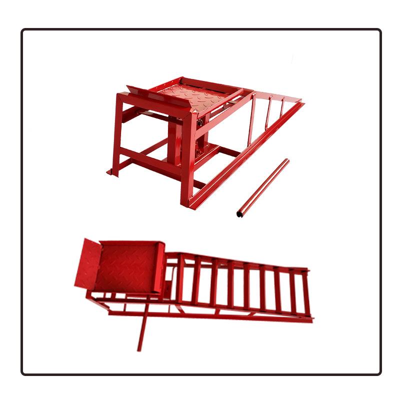 厂家产汽架修保养坡道板 3T液压千斤顶斜坡 爬工具汽车举JG66369