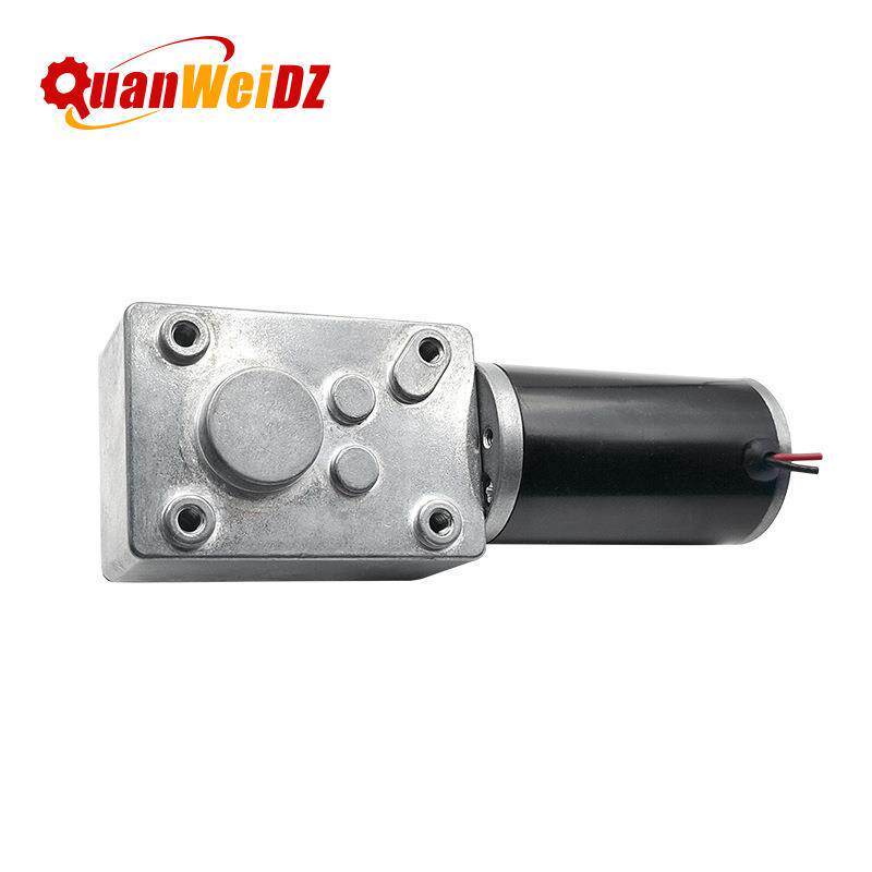 31ZY永磁直流涡轮蜗杆减速电机12V24V 窗帘机 广告牌马达5840牙箱