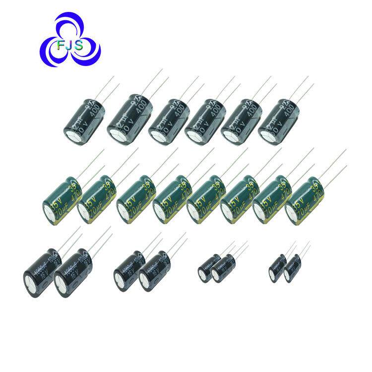 高压铝电解电容器 400V 47UF 16*25mm 直插HUAHONG华虹电容器