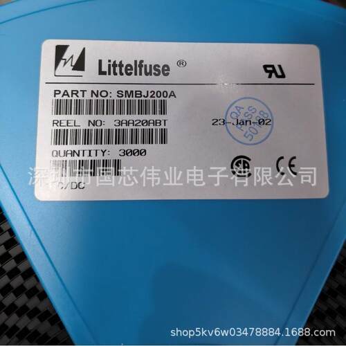 SMBJ200A单向TVS瞬变抑制二极管贴片SMB丝印PVDO-214AA600W