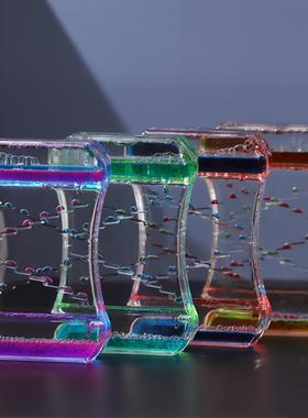 滴漏液体油滴特解压奇特创意滑梯减压神器楼梯流水潮流沙漏小孩