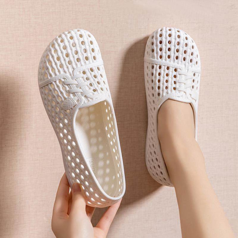 洞洞鞋女款2025夏季软底不累脚妈妈鞋外穿防滑护士鞋孕妇沙滩凉鞋,居家布艺,居家凉拖/凉鞋,淘宝优惠券,粉丝福利购,淘宝优惠卷