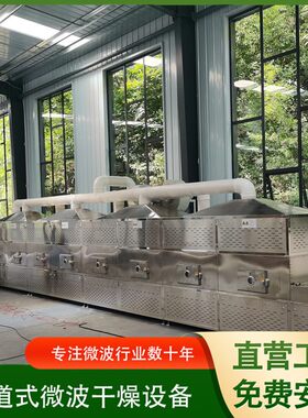 工微波炉小业鱼烘干 小 鱼海产品干燥灭菌大虾虾干微银RKR波烤炉