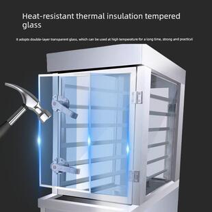快蒸单面六层电蒸包装 箱箱多功能馒头蒸米饭蒸 箱柜商用燃气蒸包装