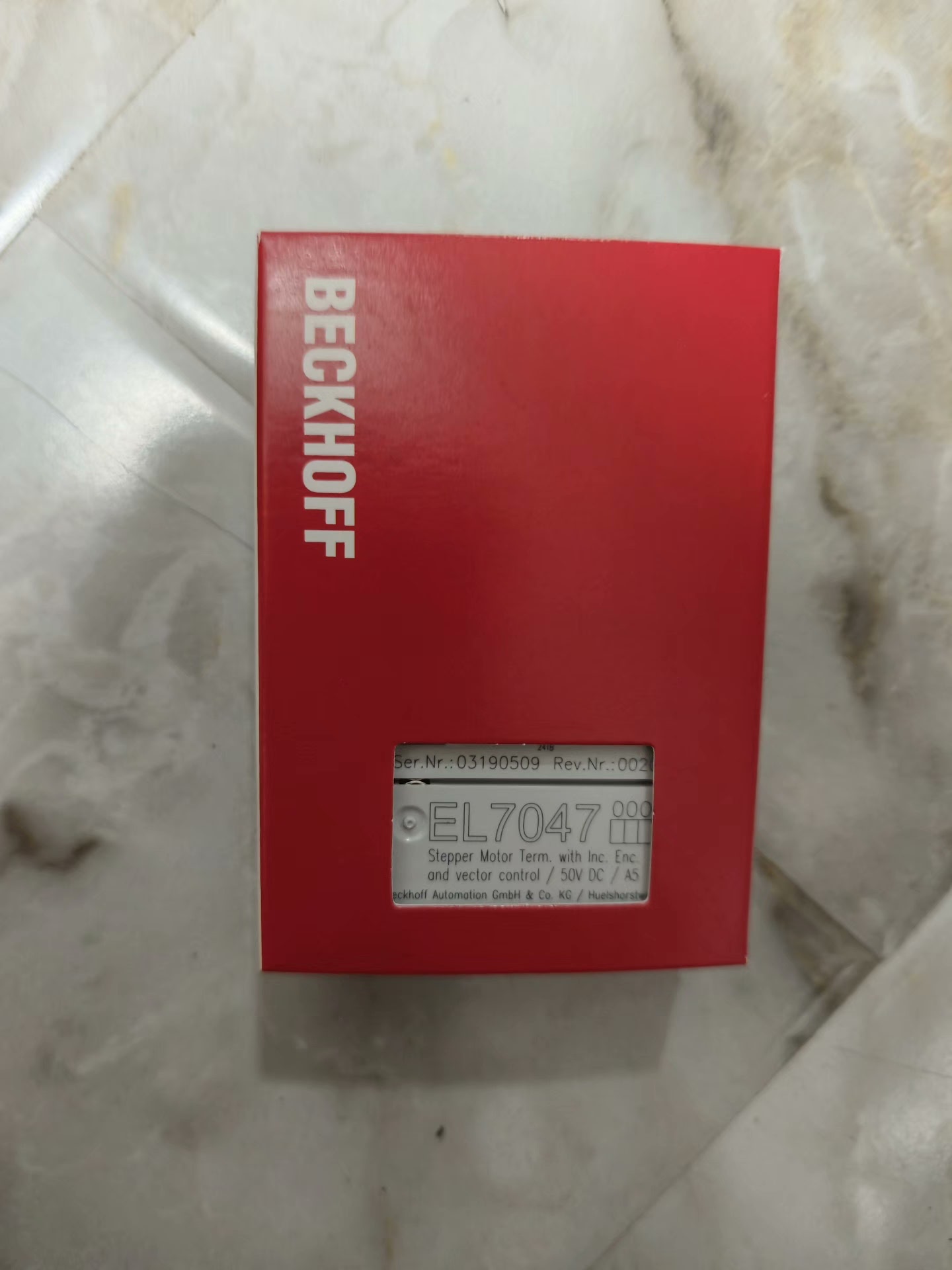 倍福EL7047模块，原装正品，带包装发货，标价