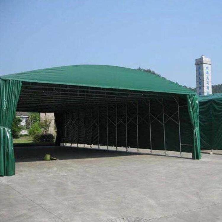 建桥养护移动伸缩蓬 预制梁场养护保温篷布 桥梁养护保温棚