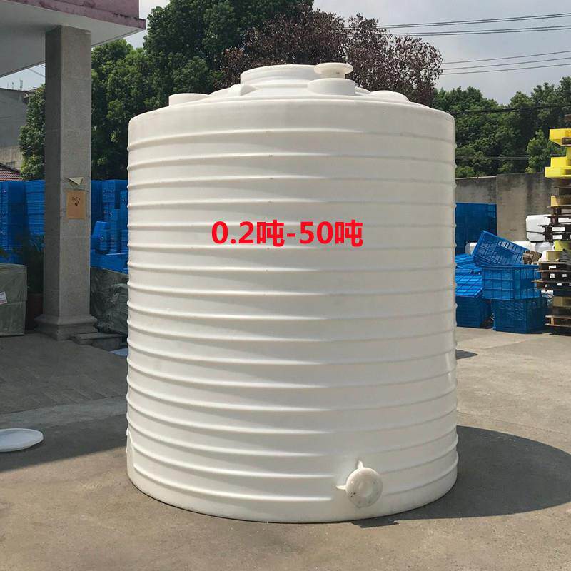 6立方全新料灭藻剂储存桶8T10吨消泡剂塑料桶15吨沉淀剂牛筋桶