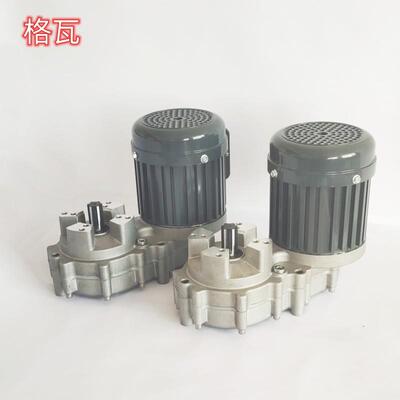 格瓦110V单相减速电机120W 10转 150KG挤出式矿冰制冰机齿轮电机