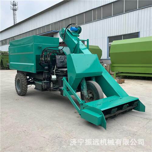 四轮清粪车 牛场圈舍扒粪机 液压装卸清理车