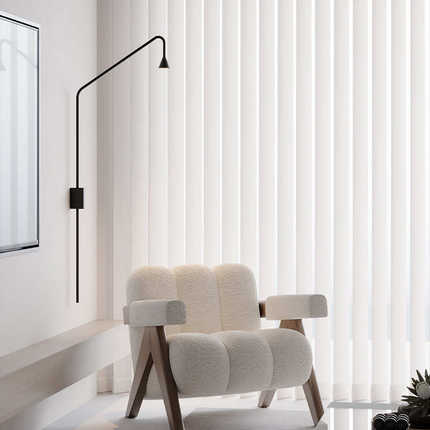 极简主义卧室床头壁灯 北欧简约现代床头柜装饰灯LED创意氛围灯具