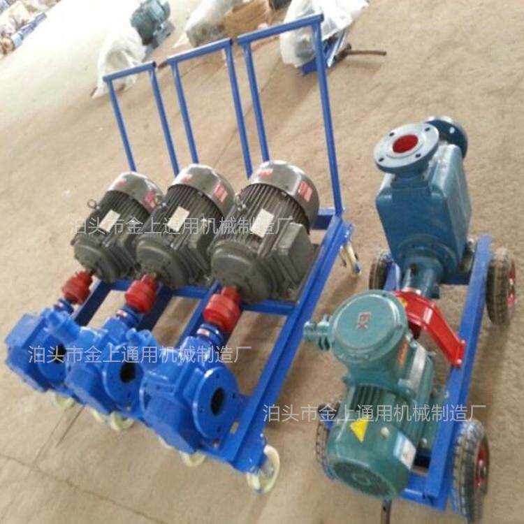 供应 移动式齿轮泵 小推车油泵 移动铸铁抽油泵 移动注油输油泵