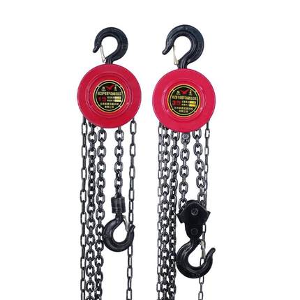HSZ圆形手拉葫芦5吨家用工业起重1t2t3t5t10吨手动链条葫芦吊链