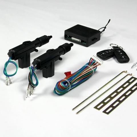 汽车遥控中控锁keyless免钥匙带升窗带中控锁系统可外接喇叭