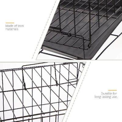 Pet Cage Dog Kennel Cat Crate Iron Wire House Small Animal