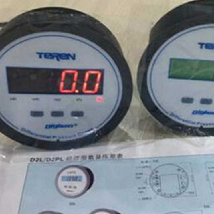 荐 经济型高精度差压表 超薄数显压差表 鼓风机测量差压表