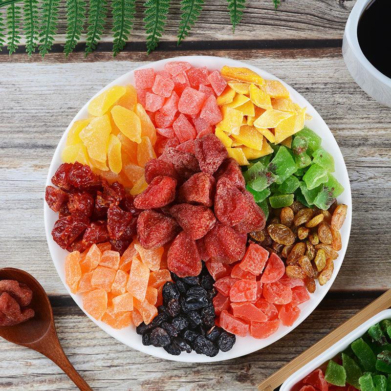 混合水果干 干果脯蜜饯草莓干 干芒果干 干葡萄干 干八宝饭辅料袋