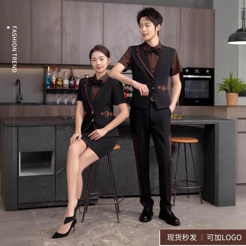 高端酒吧夜场男女服务员工作服春夏套装派对KTV公主少爷DJ服工装