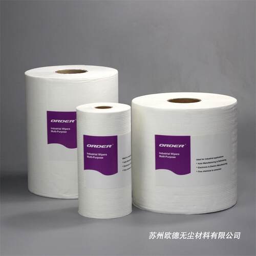 ORDER 工业白色大卷纸 多用途吸油吸水擦拭纸 除尘无纺布无尘纸