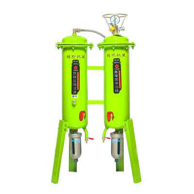 FS-03空压机过滤器离心式除水器双联三级过滤油水分离器现货