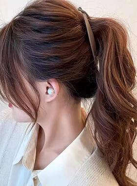 Matte Fish Shaped Hairpin Ponytail Banana Hair Clip Headband