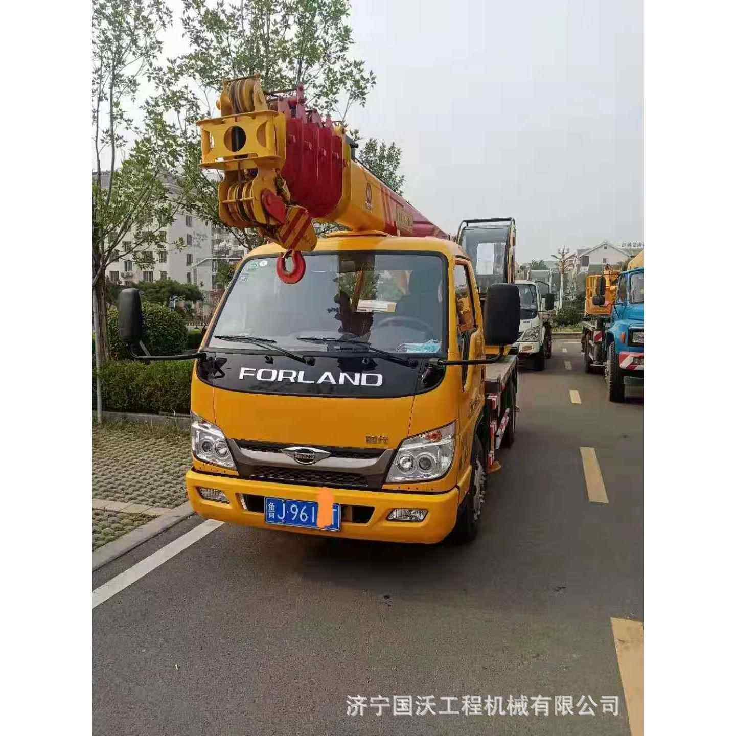 厂家生产汽车起重机 蓝牌5吨汽车吊 农用小型蓝牌吊车价格
