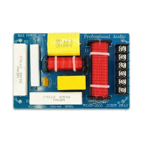 200W Speaker Frequency Divider MKP Capacitor 2 Way Audio