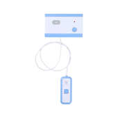 医院呼叫系统病房护理对讲养老院床头分机总线制护士站管理主机