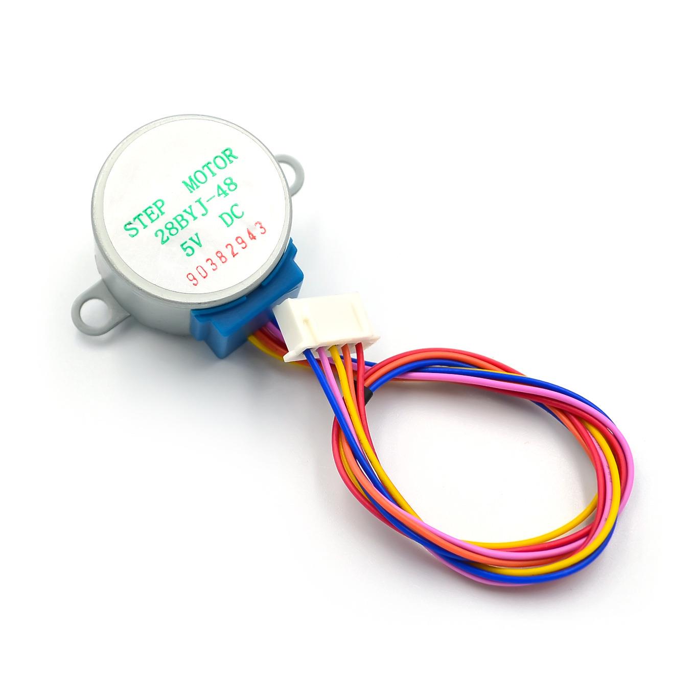 DC 5V 4相5线步进电机 28YBJ-48 28BYJ48 减速步进电机 25CM