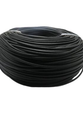 黑色红色自熄管带胶高温套管6MM彩色矽质管耐压1500V硅树脂玻纤管