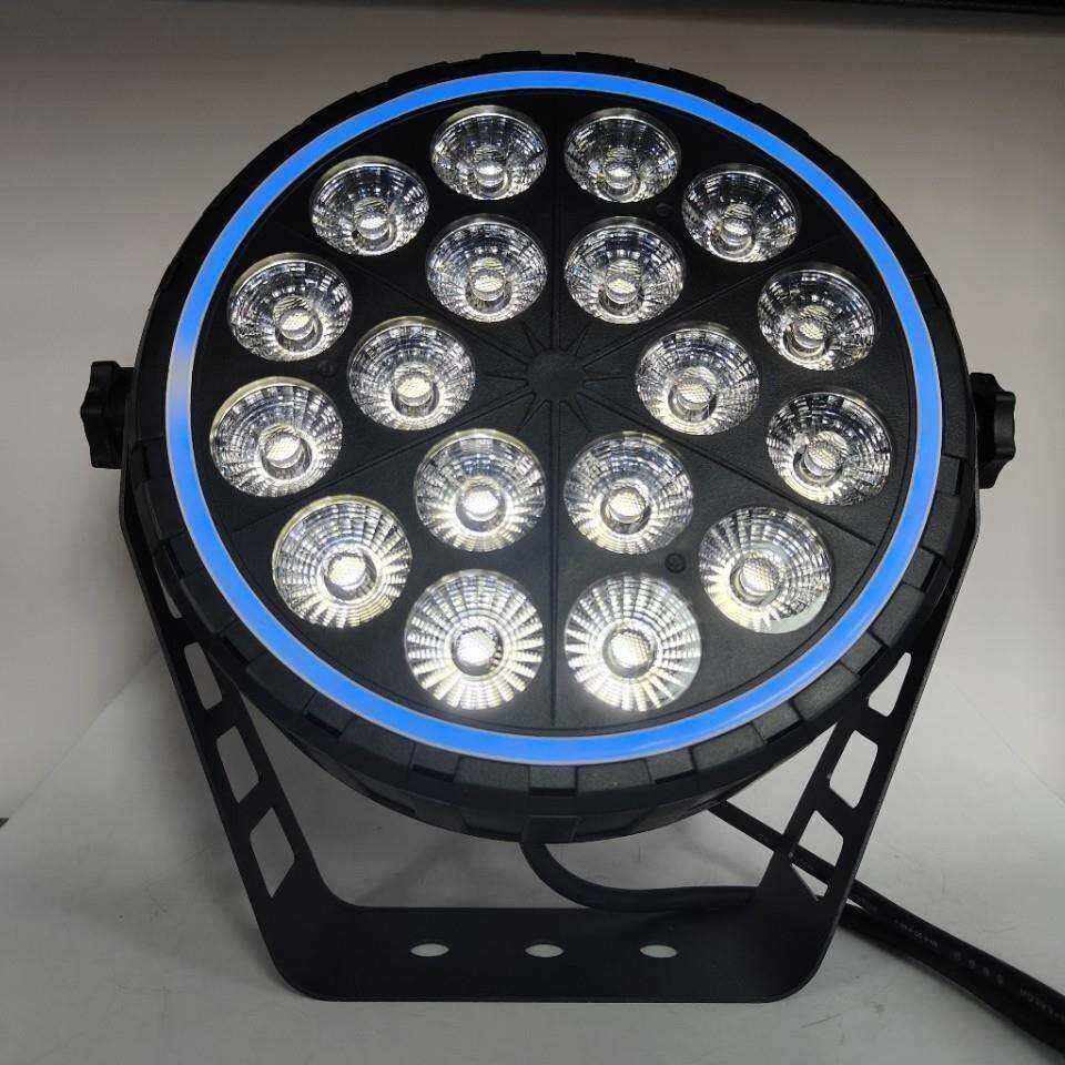 18颗全彩帕灯6段控帕灯带光圈舞台灯光LED染色灯酒吧舞蹈室直播间