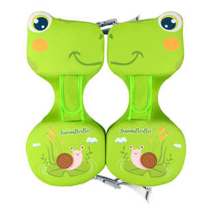 swimbobo儿童免充气游泳圈腋下圈3月婴幼儿不漏气防翻浮力泳圈