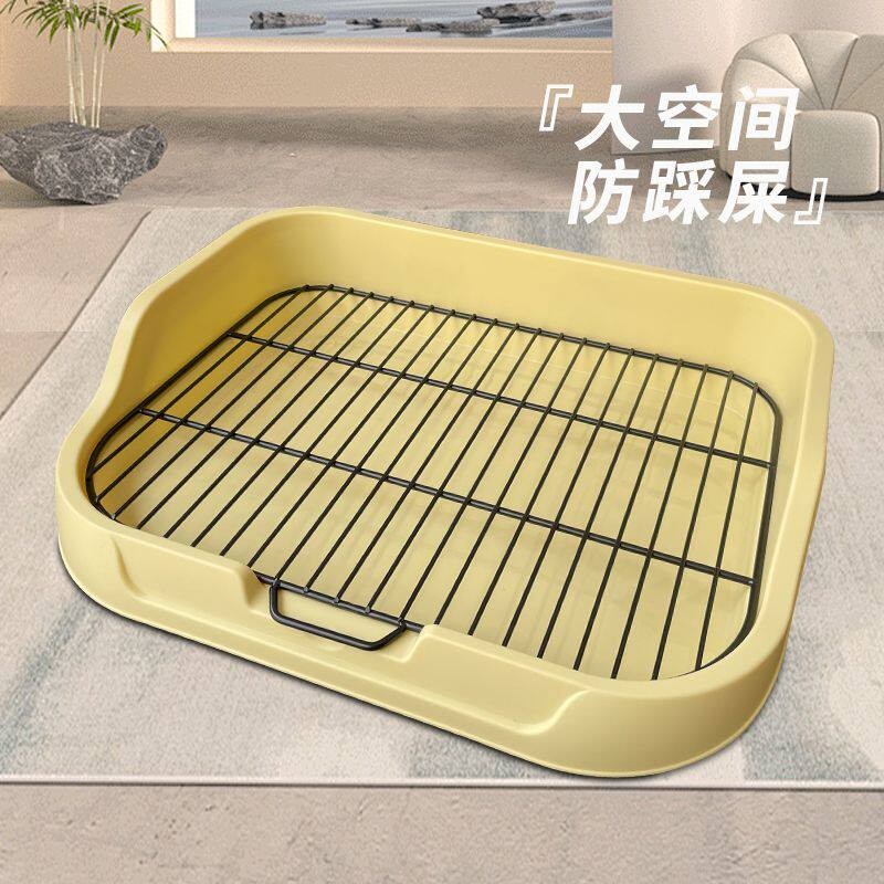 狗狗定点漏网狗厕所家用狗便盆小狗专用宠物泰迪比熊小号通用砂盆