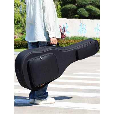 加厚加绒民谣木吉他包40寸41寸防水防潮双肩39寸古典吉他琴包背包