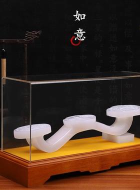天然玉石万事如意摆件装饰摆设客厅电视酒柜玄关新家乔迁装饰礼品