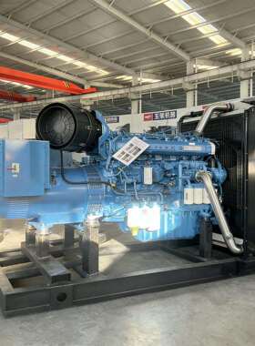 厂家直销500/600/800kw潍柴博杜安柴油发电机组静音省油工厂备用